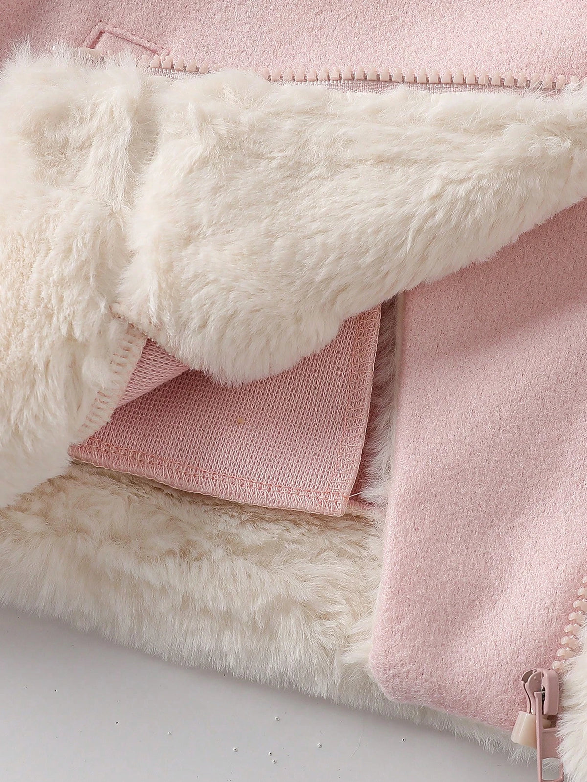 Young Girl Color Block Patchwork Jacket