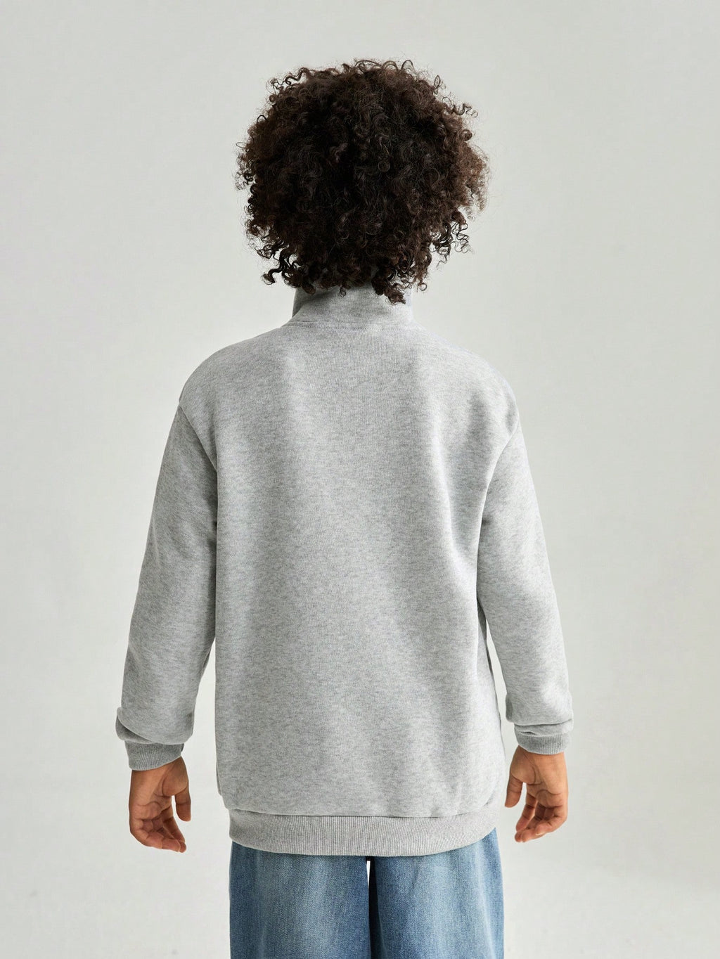 Boys' Half-Zip Pullover Sweatshirt