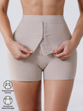 High-Waist Seamless Tummy Control Shaping Leggings Apricot