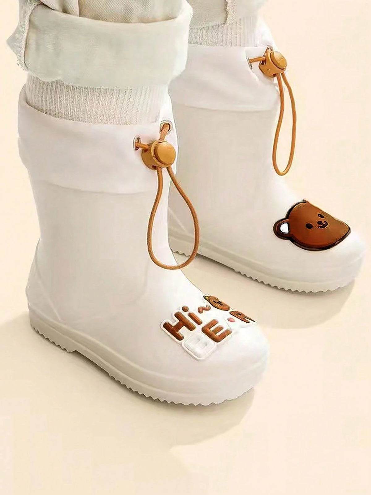 Kids' Anti-Slip Bear Cartoon Rain Boots