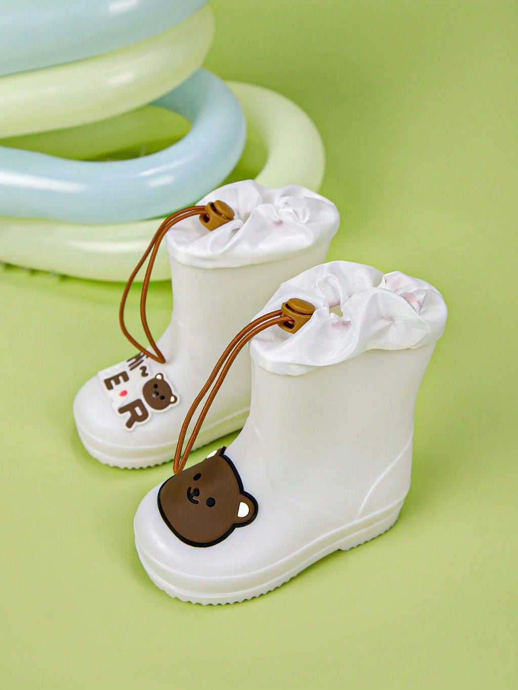 Kids' Anti-Slip Bear Cartoon Rain Boots