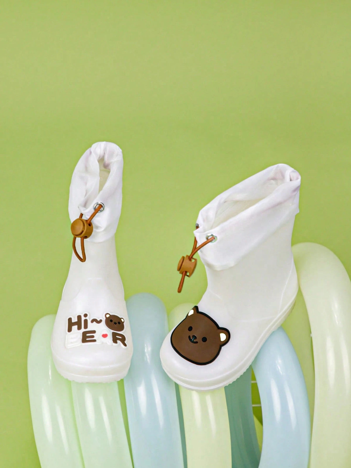Kids' Anti-Slip Bear Cartoon Rain Boots