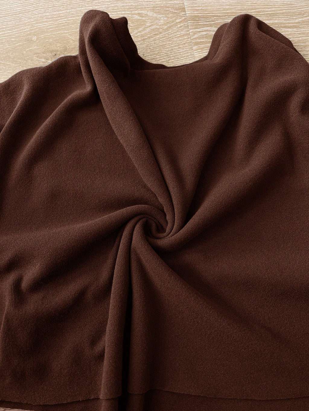Maternity Sleeveless Jumpsuit & Long Sleeve Top Set Coffee Brown