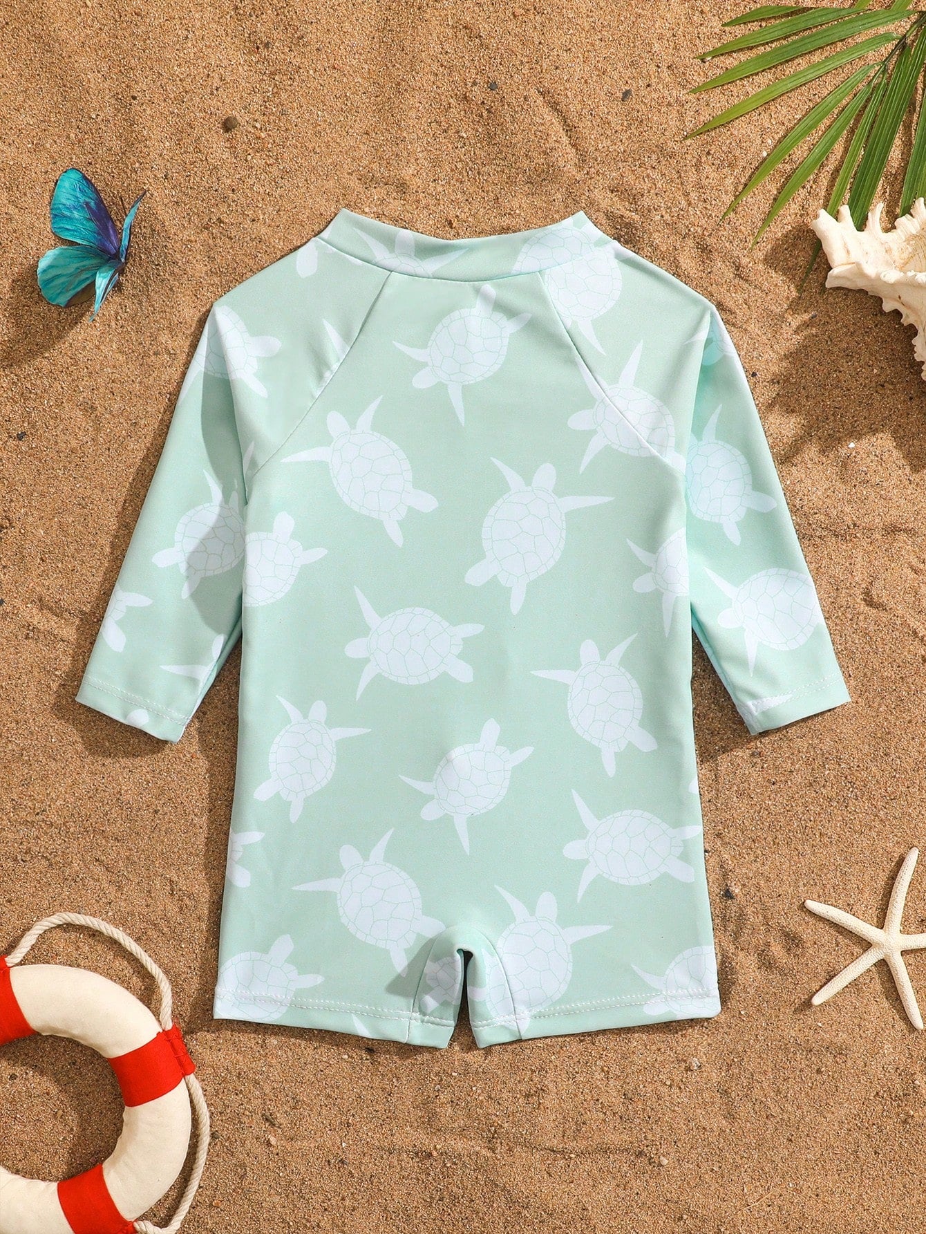 Haut anti-UV tortue de mer pour bébé garçon