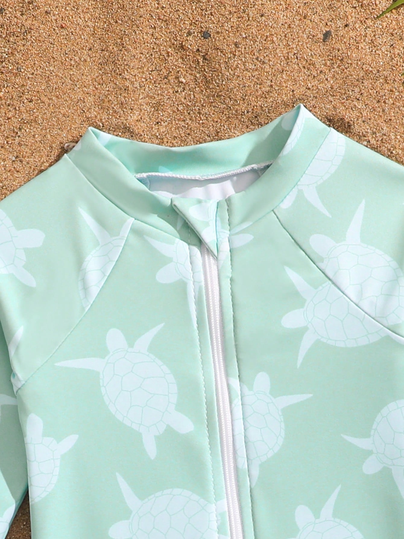 Haut anti-UV tortue de mer pour bébé garçon