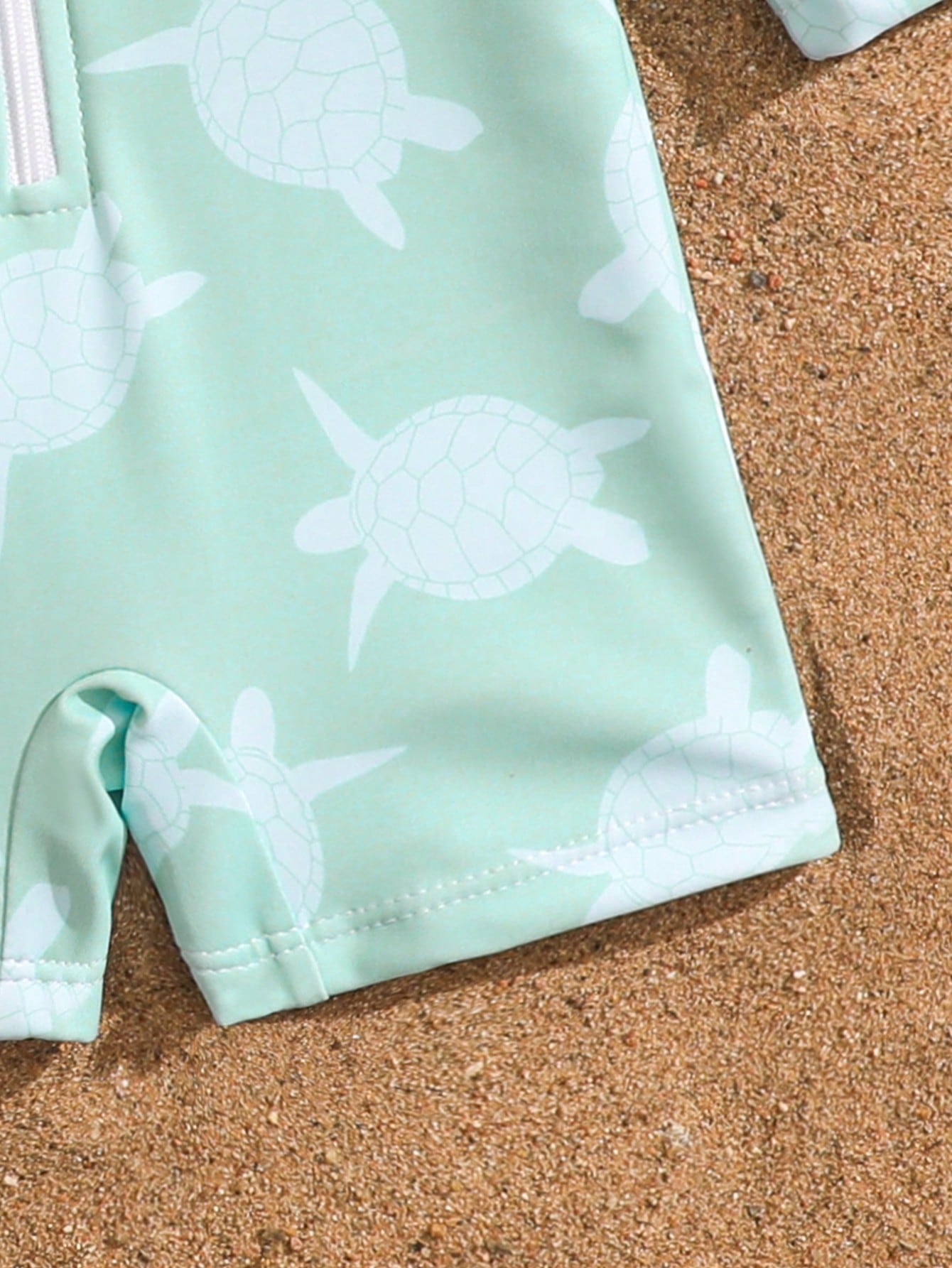 Haut anti-UV tortue de mer pour bébé garçon