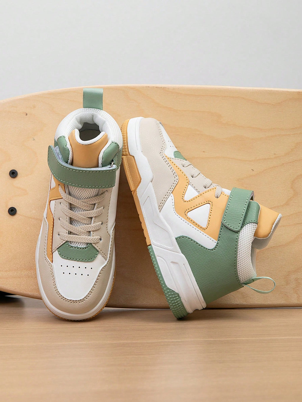 Boys' High-Top Student Sneakers