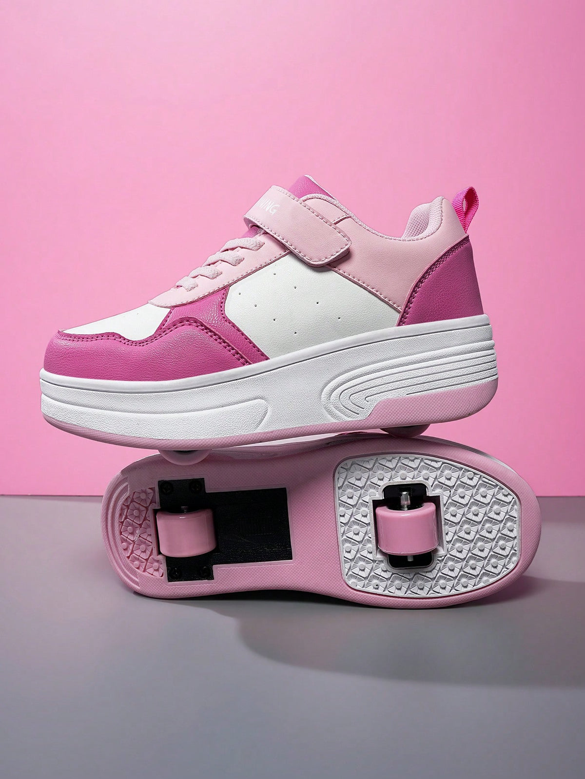 Bambinoo x Playful Pals Chaussures à roulettes rétractables pour enfants