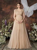 Irresista Dressalisa Maternity Sleeveless Off-Shoulder Tulle Dress