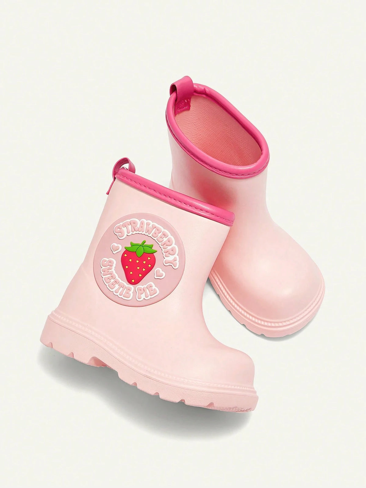 Cozy Pixies Kids' Bear EVA Non-Slip High-Tube Waterproof Rain Boots