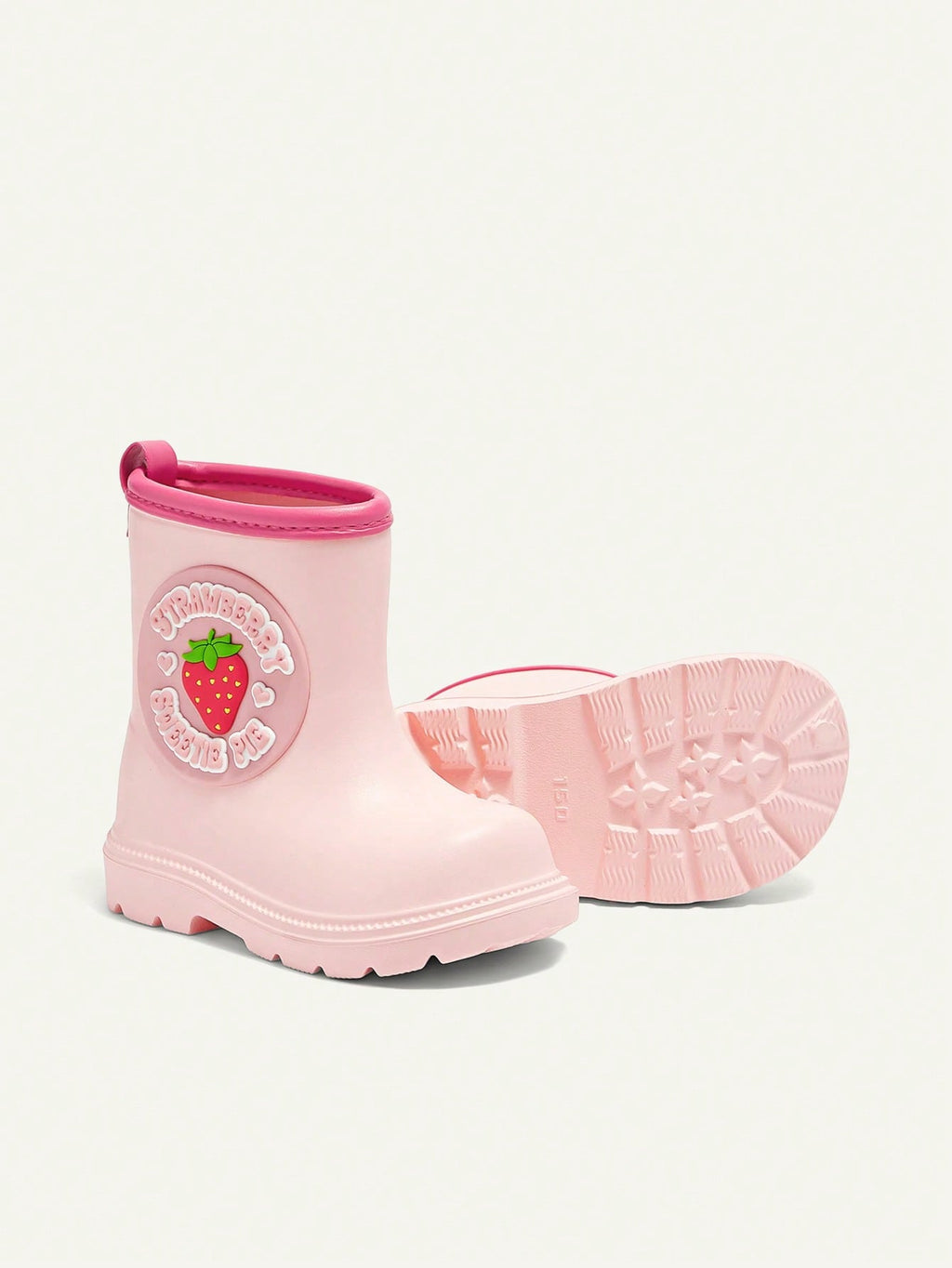 Cozy Pixies Kids' Bear EVA Non-Slip High-Tube Waterproof Rain Boots