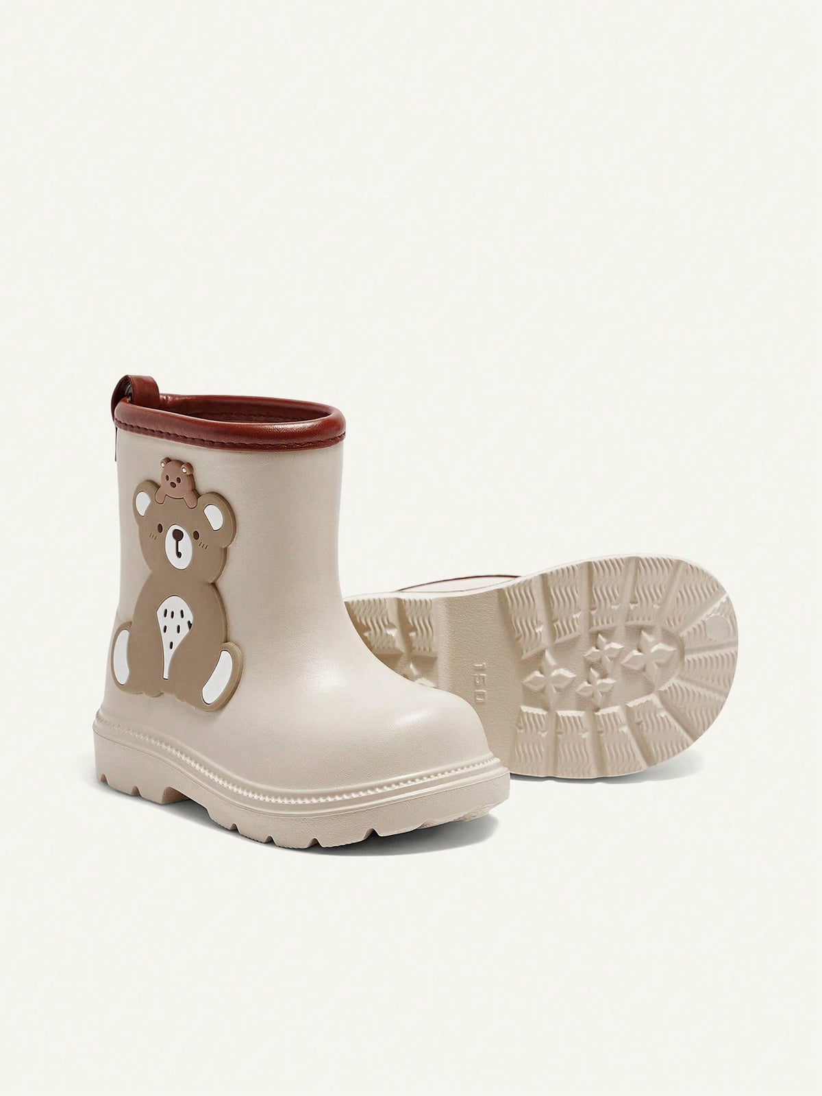 Bottes de pluie hautes Bambinoo x Cozy Pixies en EVA motif ours pour enfants