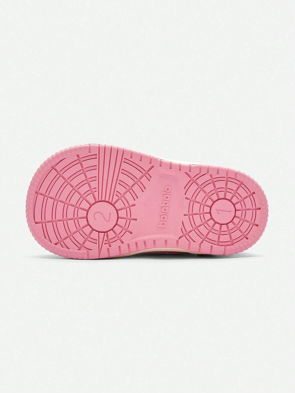 Balabala Kids' Cute Patterned Hook-and-Loop Low-Top Sneakers