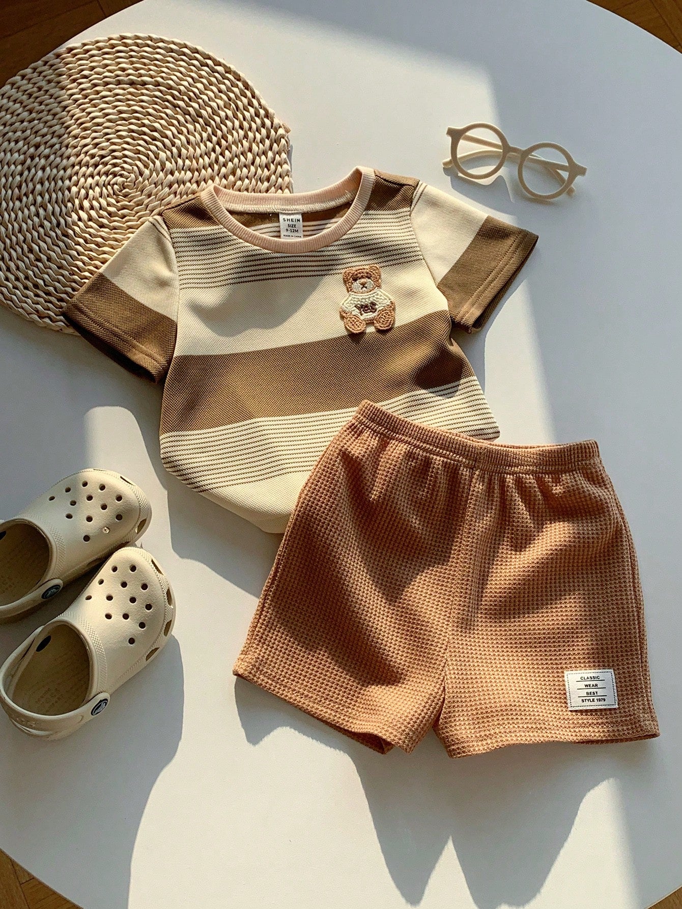 Baby Lion Graphic 6 pieces Short-Sleeve T-Shirt & Shorts Set