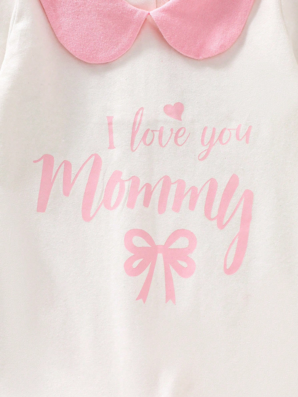 Ensemble 5 pièces en coton rose pour nouveau-né SHEIN