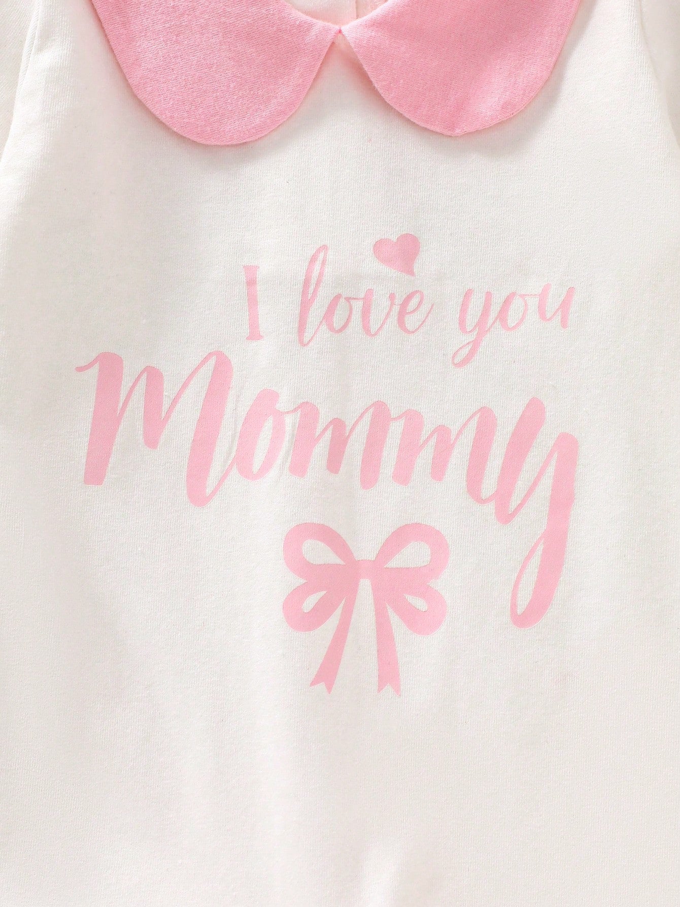Ensemble 5 pièces en coton rose pour nouveau-né SHEIN