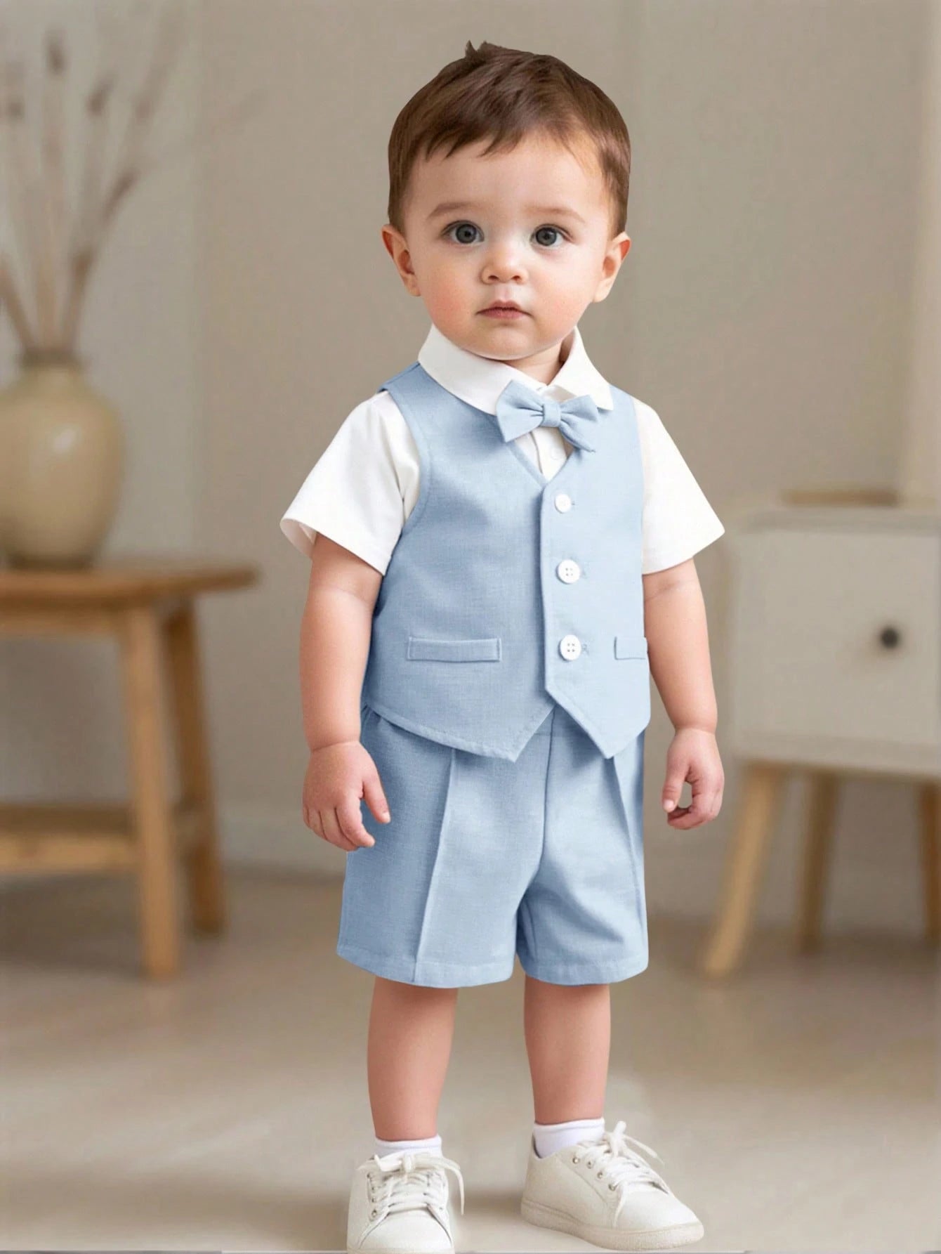 Blue Gentleman Suit 1