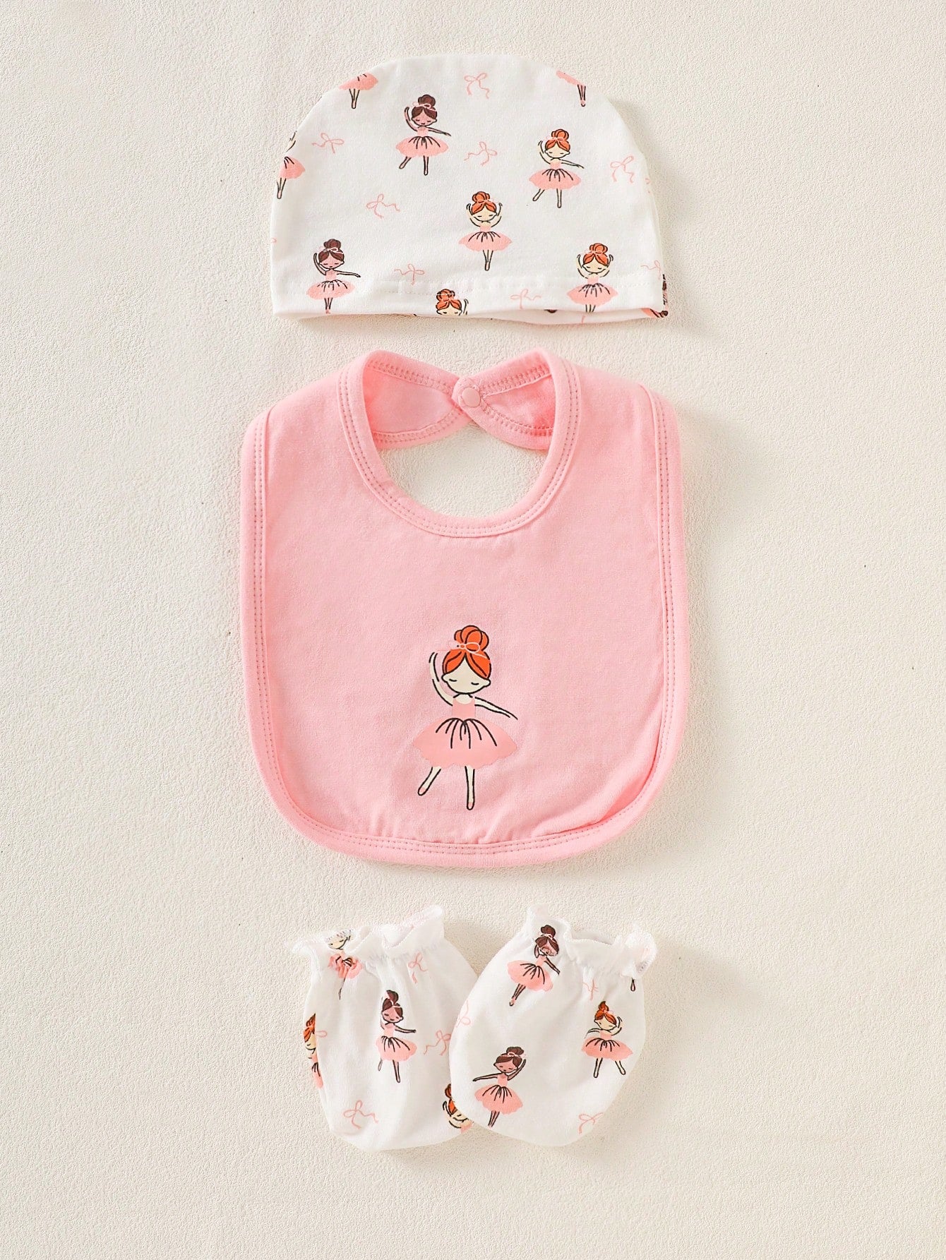 Ensemble cadeau nouveau-né SHEIN - Nouvelle collection - Rose