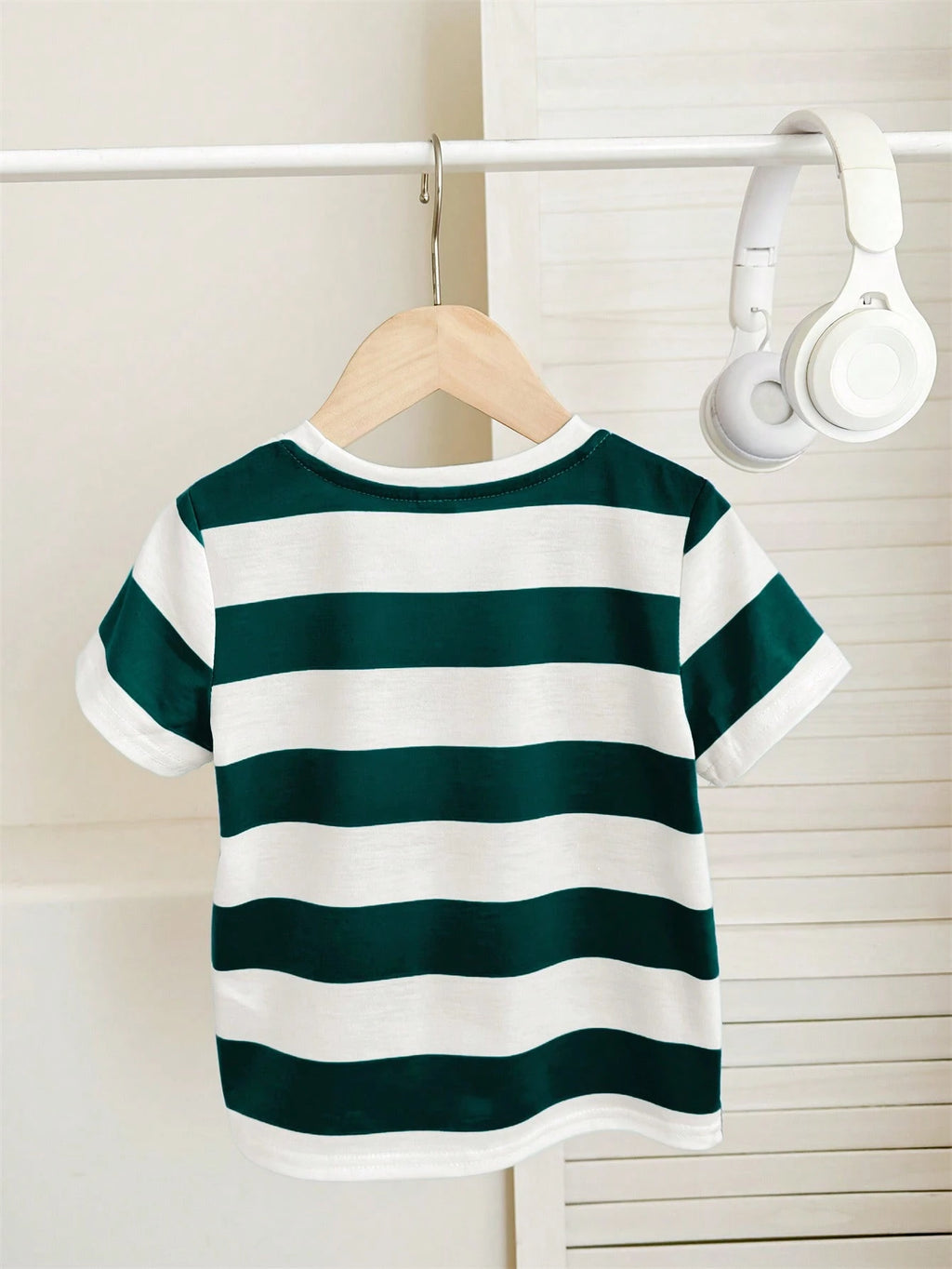 Boys' Striped School T-Shirt