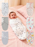 1pc/3pcs Soft & Comfortable Newborn Swaddle Blanket