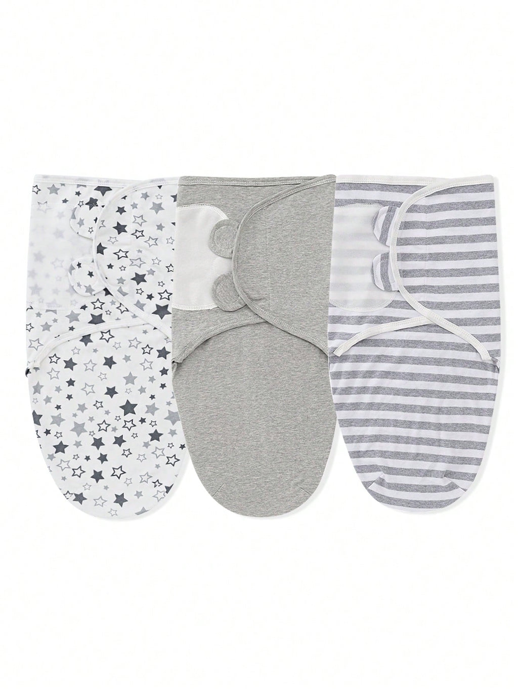 1pc/3pcs Soft & Comfortable Newborn Swaddle Blanket