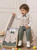 Bambinoo Baby Boys' 3-Piece Gentleman Formal Outfit Set