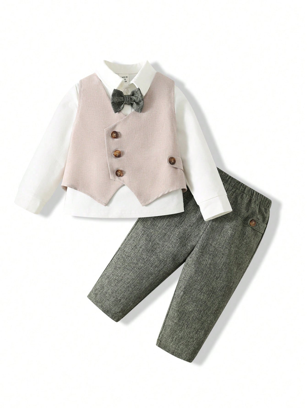 Bambinoo Baby Boys' 3-Piece Gentleman Formal Outfit Set