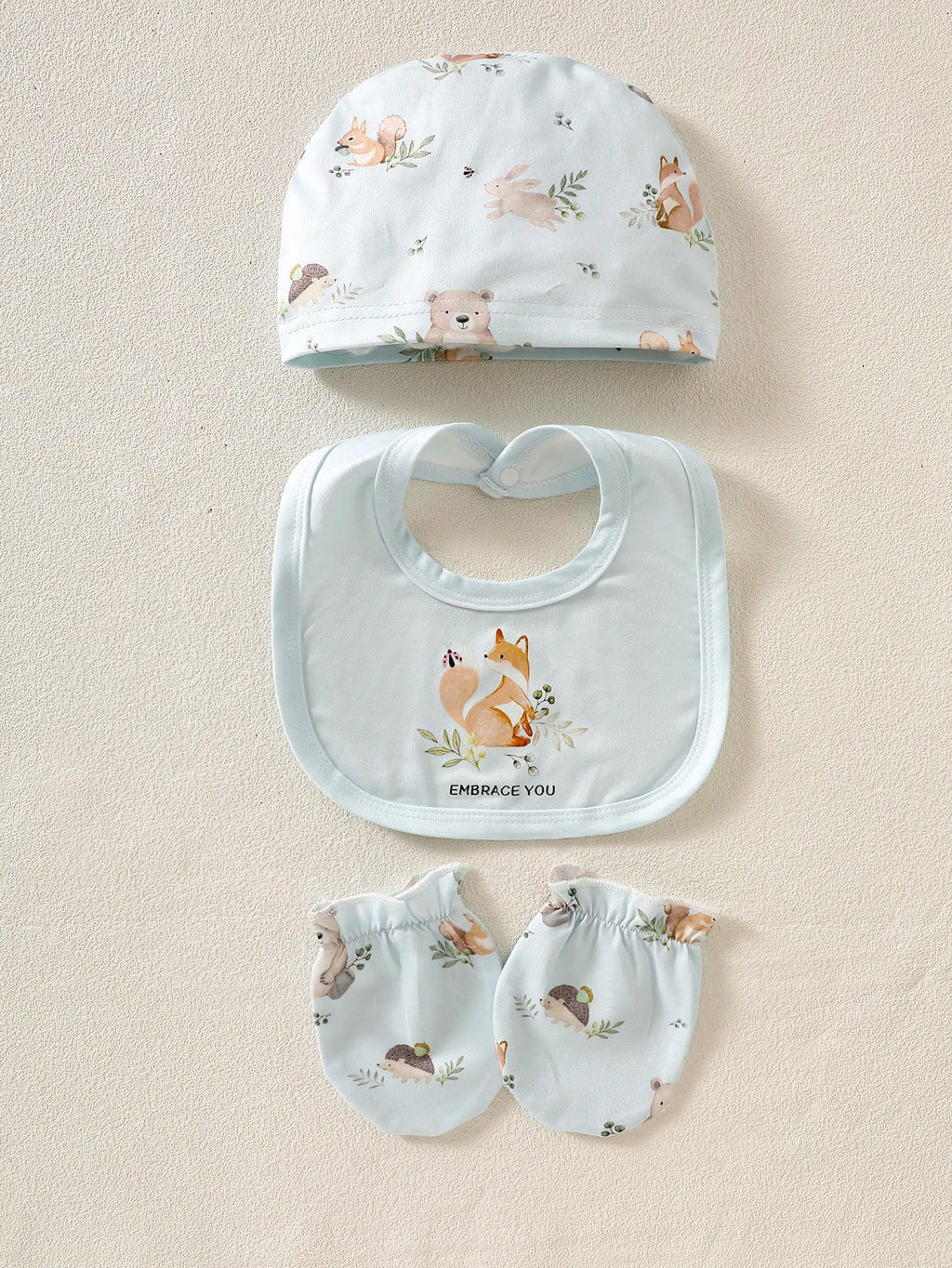 Coffret Cadeau de Vêtements pour Bébés Nouveaux-Nés SHEIN, Lot de 5