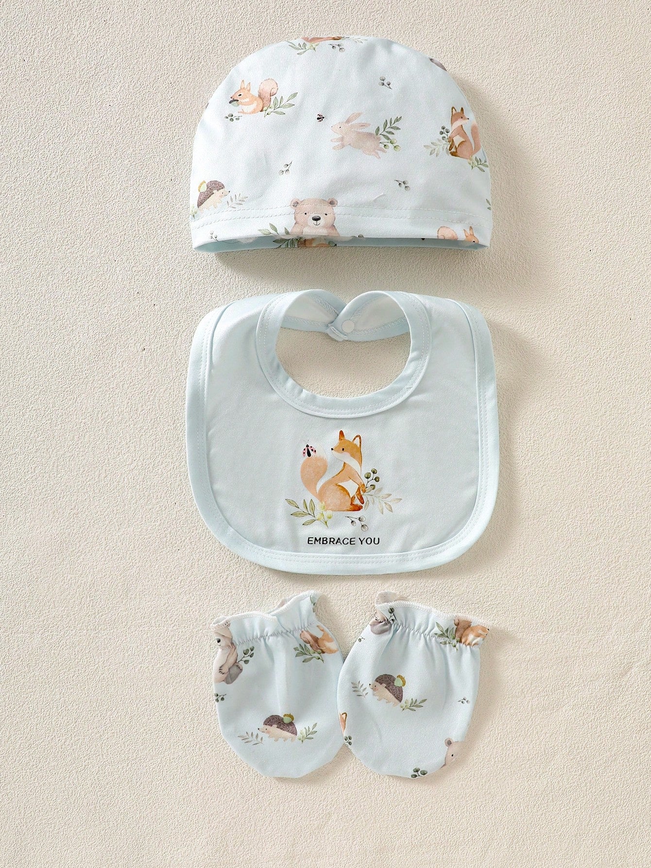 Coffret Cadeau de Vêtements pour Bébés Nouveaux-Nés SHEIN, Lot de 5