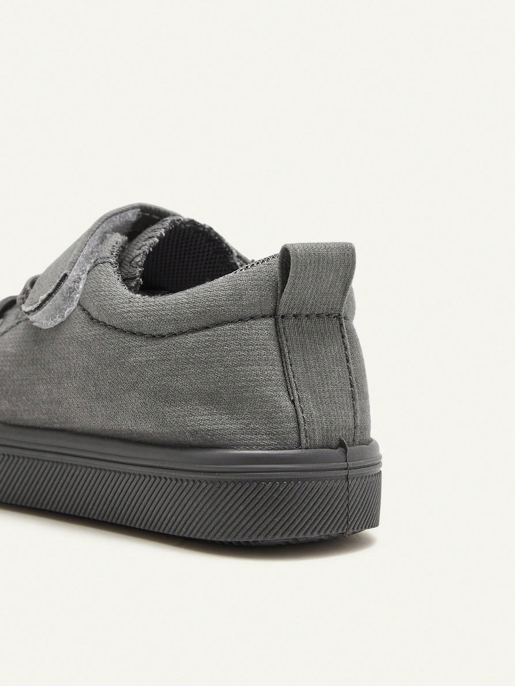 Cozy Pixies Boys' Dark Grey Classic Canvas Sneakers for Everyday Wear Green