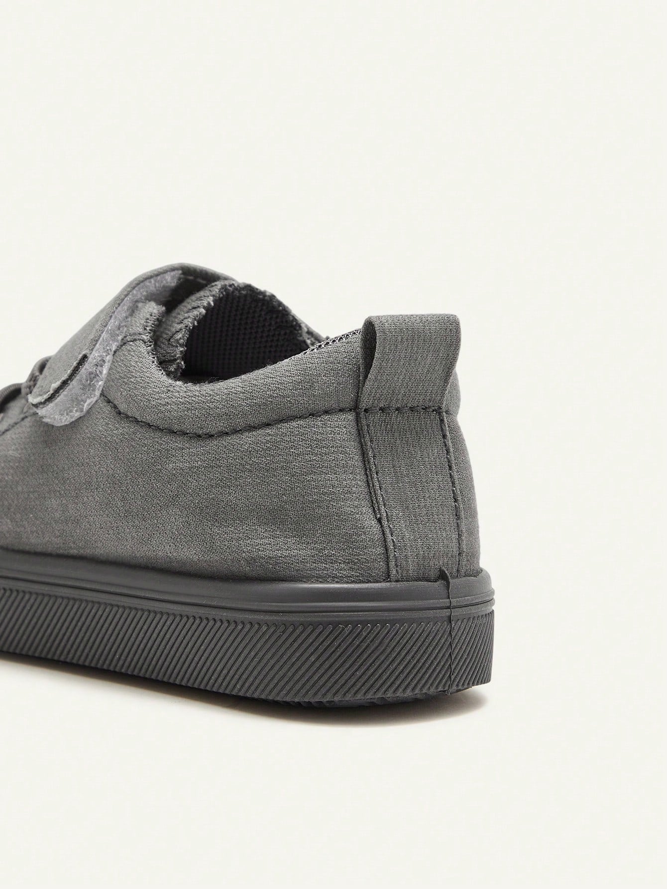 Cozy Pixies Boys' Dark Grey Classic Canvas Sneakers for Everyday Wear Green