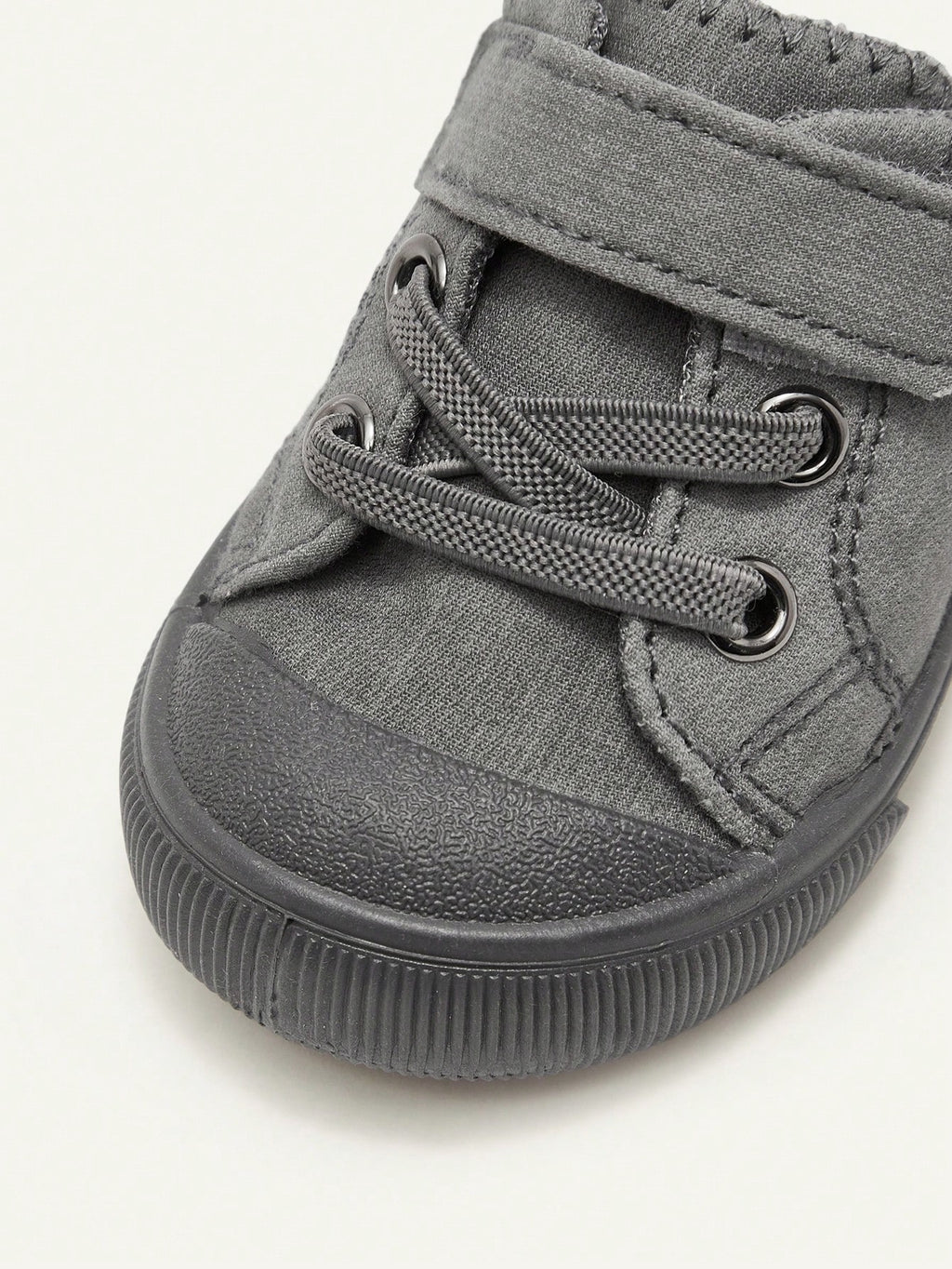 Cozy Pixies Boys' Dark Grey Classic Canvas Sneakers for Everyday Wear Green