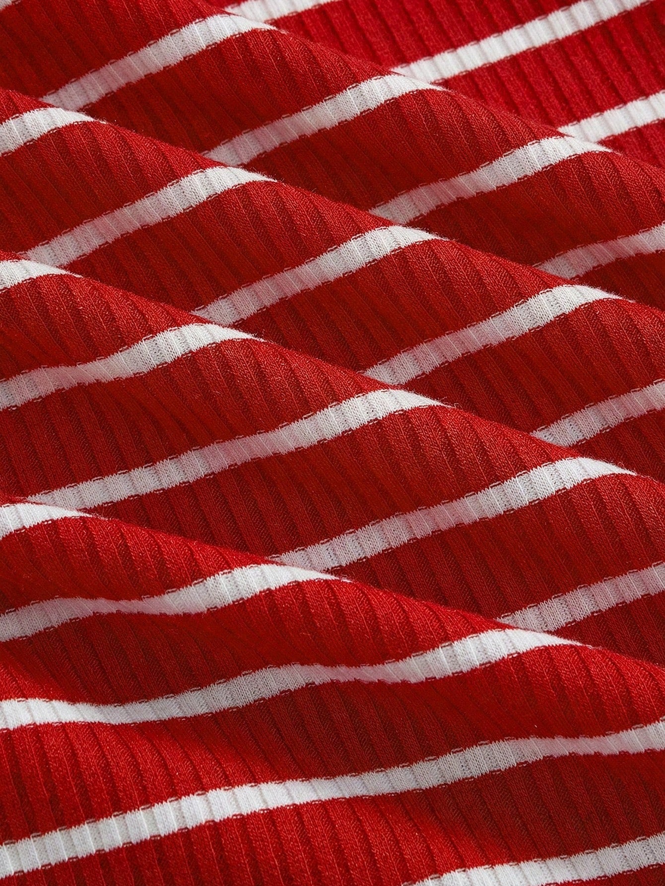 Modmama Adjustable-Waist Fitted Maternity Skirt Red and White
