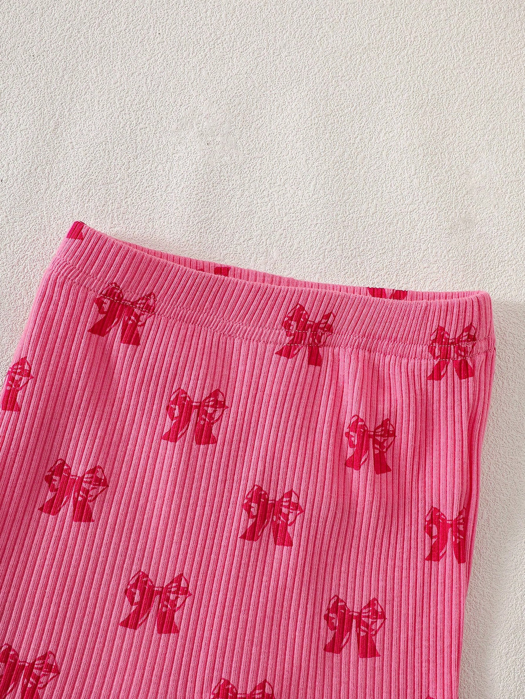 SHEIN Lot de 6 pièces en coton rose vif pour nouveau-né fille