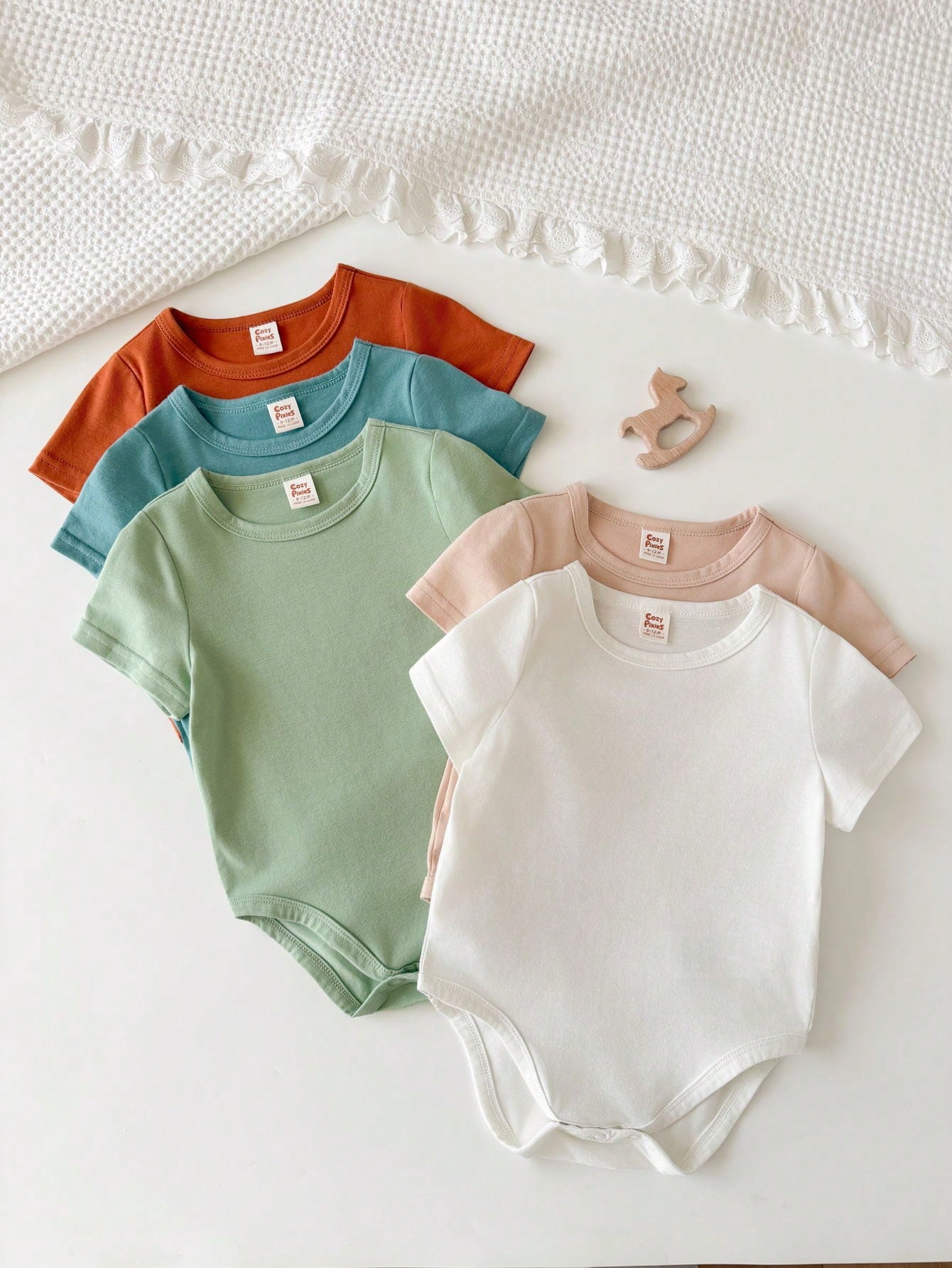 Cozy Pixies 5pcs Baby Boy  Multicolor