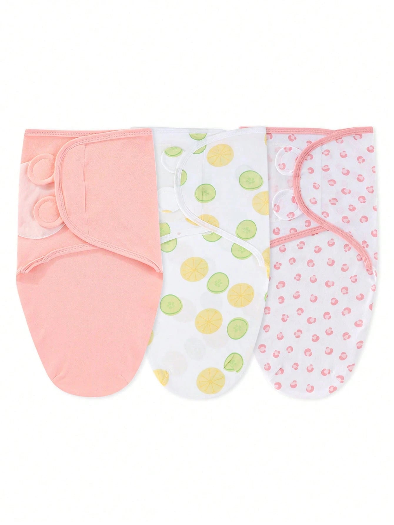 1pc/3pcs Soft & Comfortable Newborn Swaddle Blanket