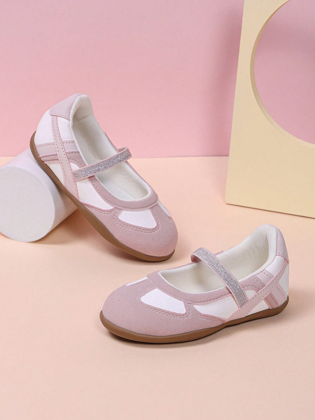 Bambinoo x Playful Pals Lace-Up Breathable Mary Jane Flats