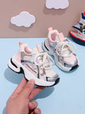 Bambinoo x Playful Pals Kids' Lightweight Mesh Chunky Sneakers