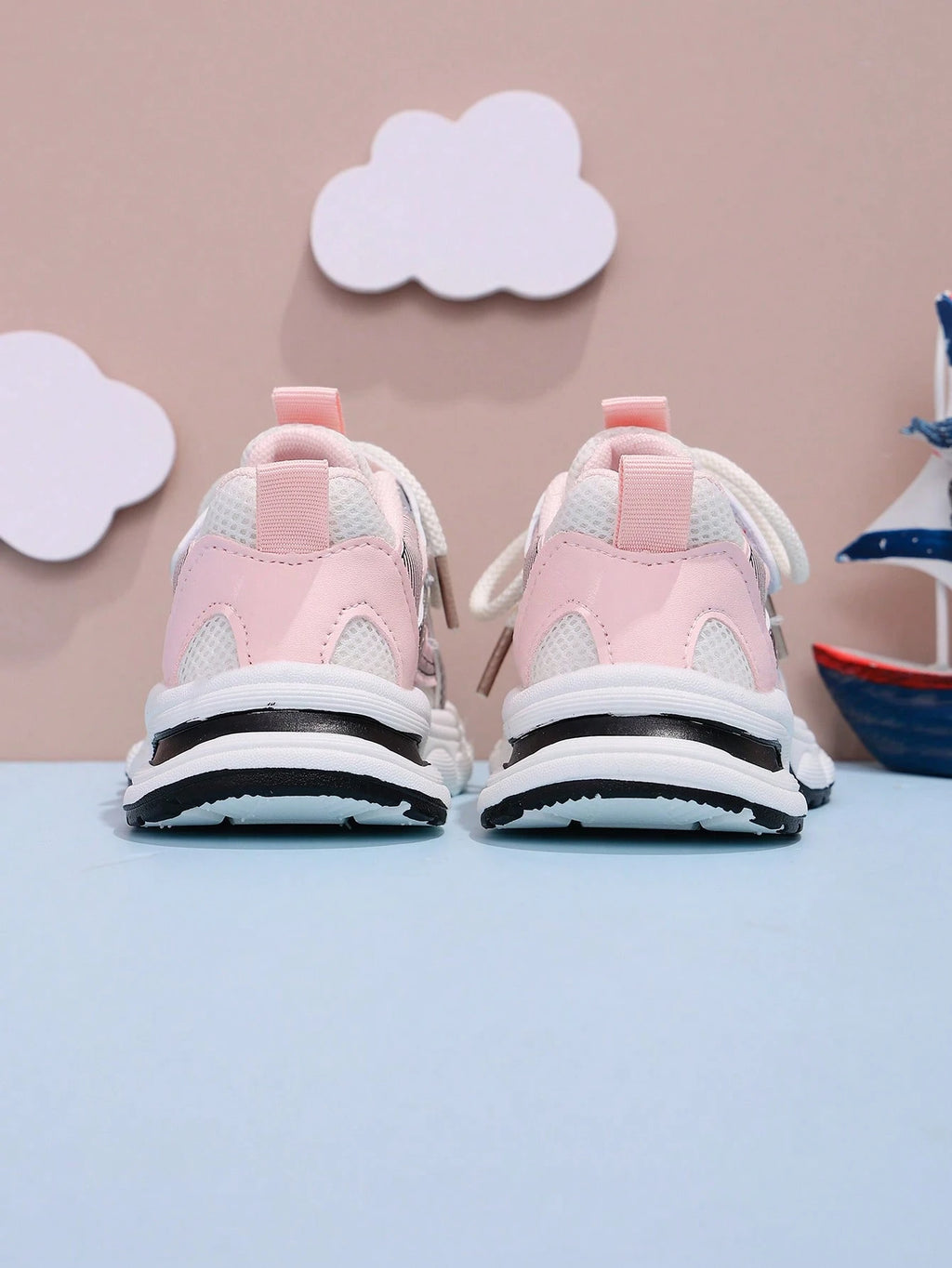 Bambinoo x Playful Pals Kids' Lightweight Mesh Chunky Sneakers