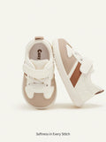 Cozy Pixies Boys' Classic Sports Shoes for Kindergarten & Everyday Play Khaki