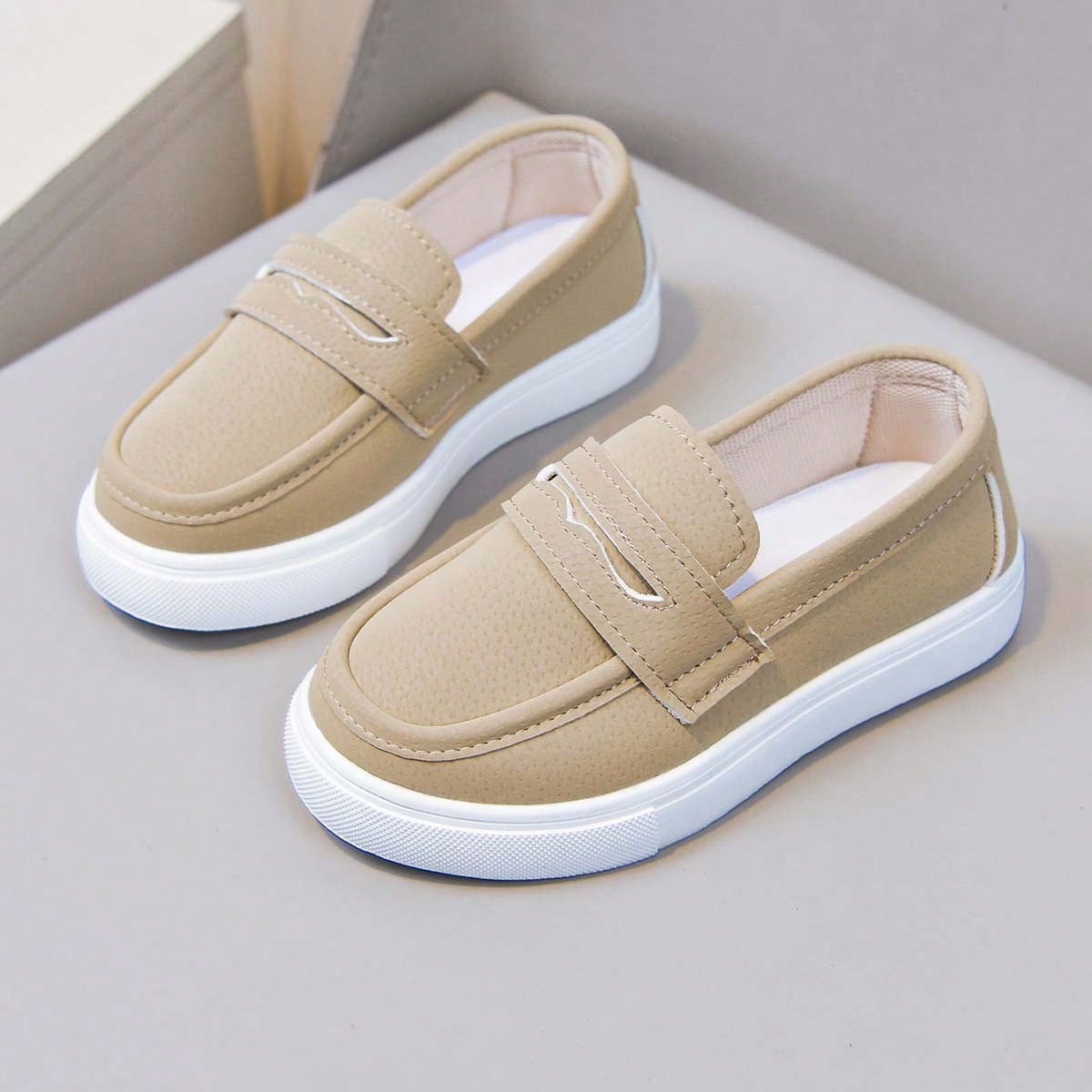 Bambinoo x Playful Pals Kids' Lightweight Slip-On Campus Loafers