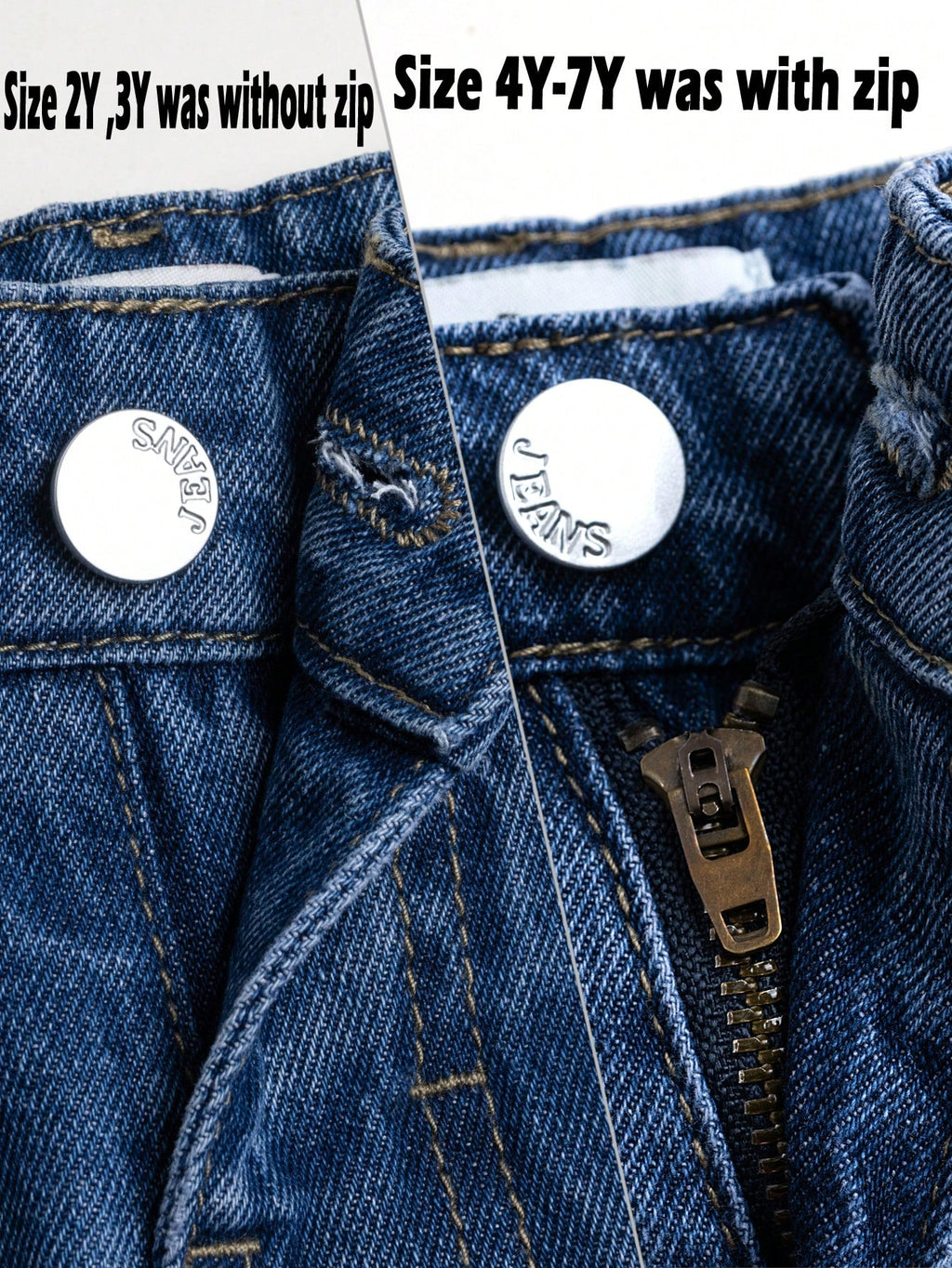 Boys' Medium Wash Distressed Jeans