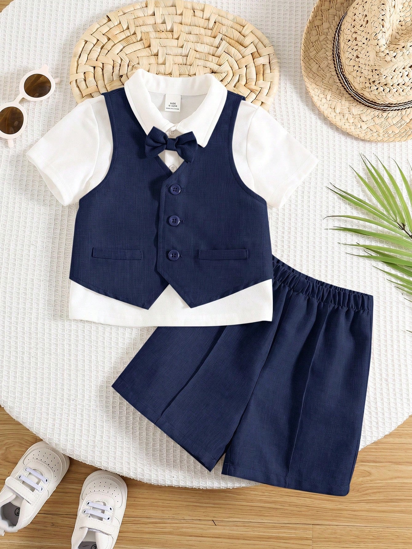 Navy Blue Gentleman Suit 4
