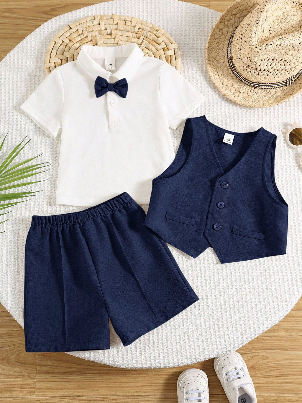 Navy Blue Gentleman Suit 5
