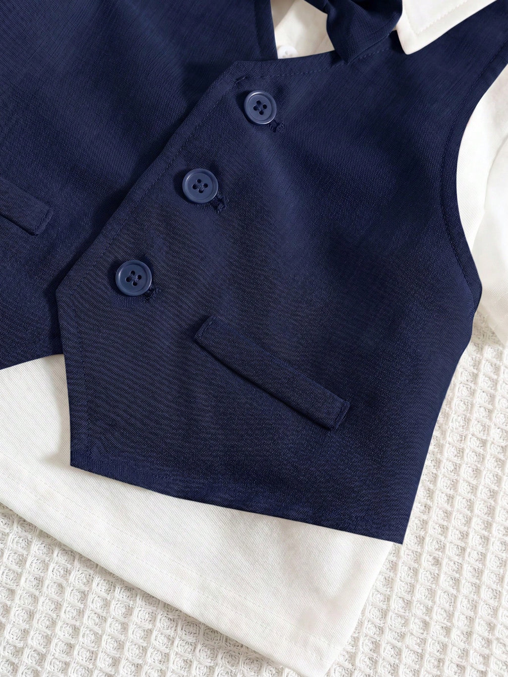 Navy Blue Gentleman Suit 6