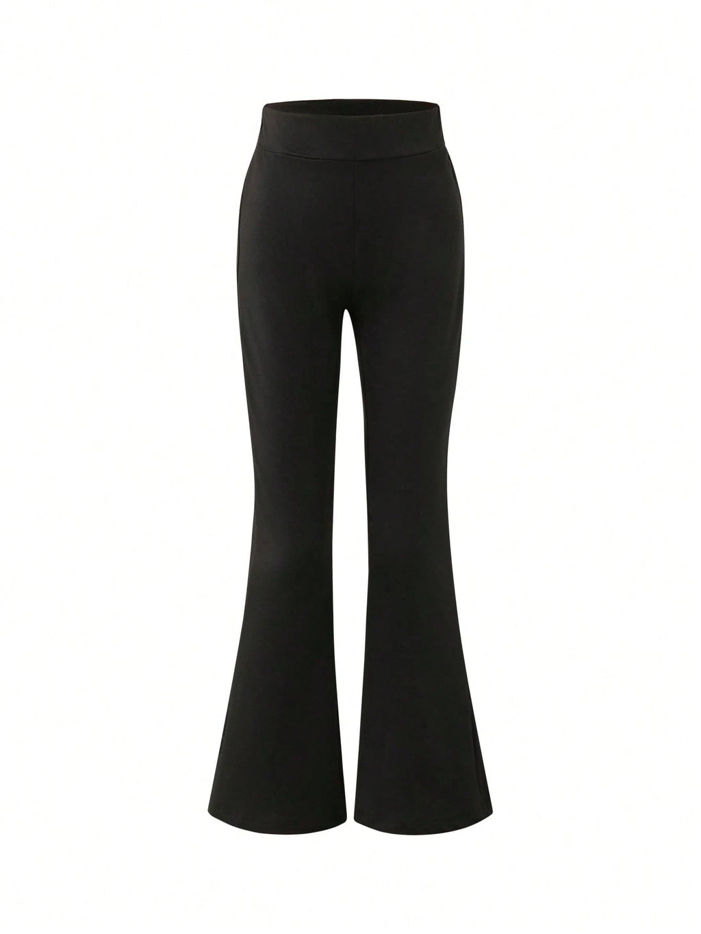 This Casual Girls' Set Includes A Round Neck T-Shirt With Cherry Print And Black Flare Pants. Whether For School, Shopping, Street Style, Or Vacation, It Is An Excellent Choice. Grey