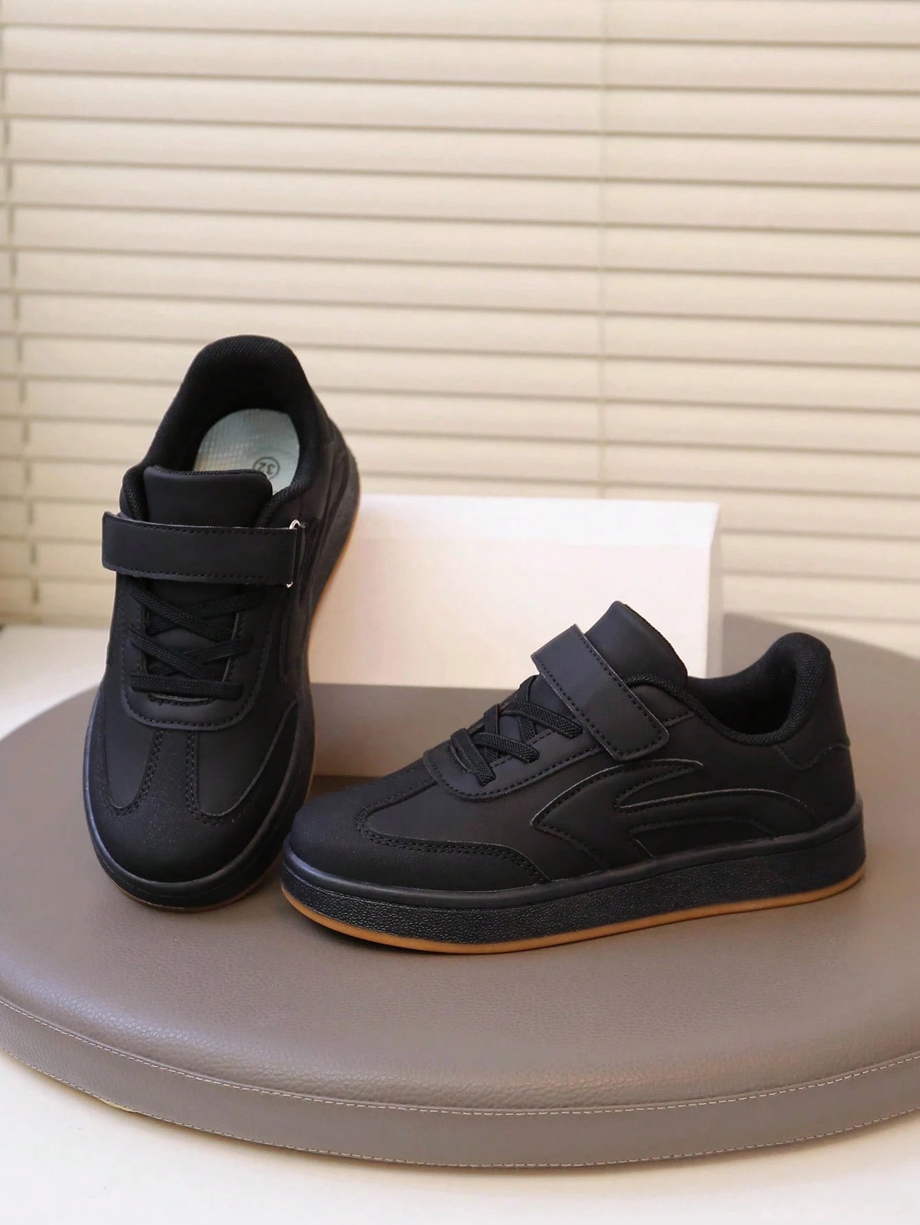 Boys' Hook-and-Loop Sports Shoes