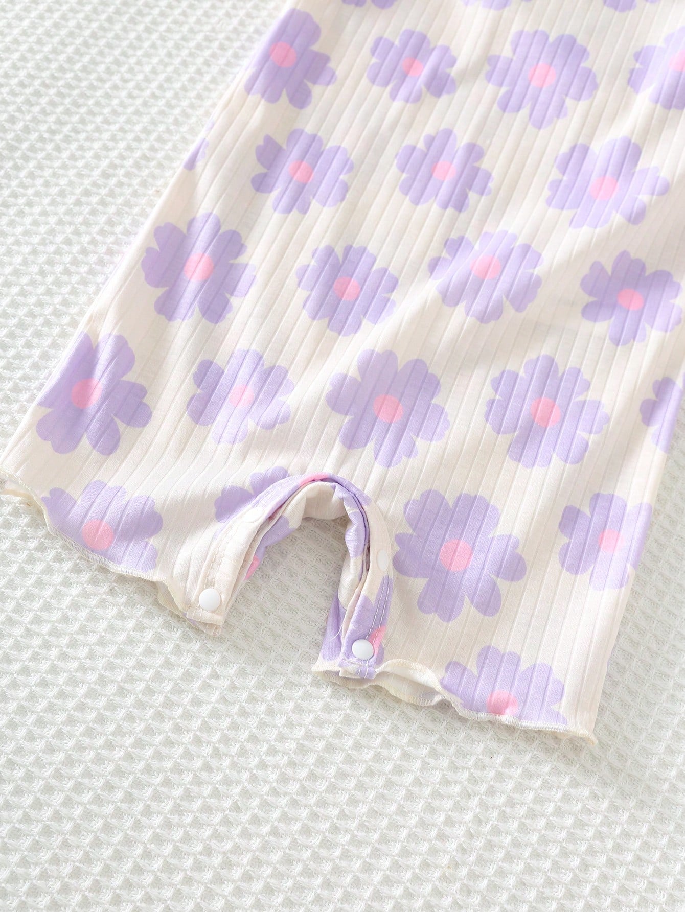 Ensemble 3 pièces de bodys à rayures et à fleurs pour bébé fille Bambinoo x Cozy Pixies
