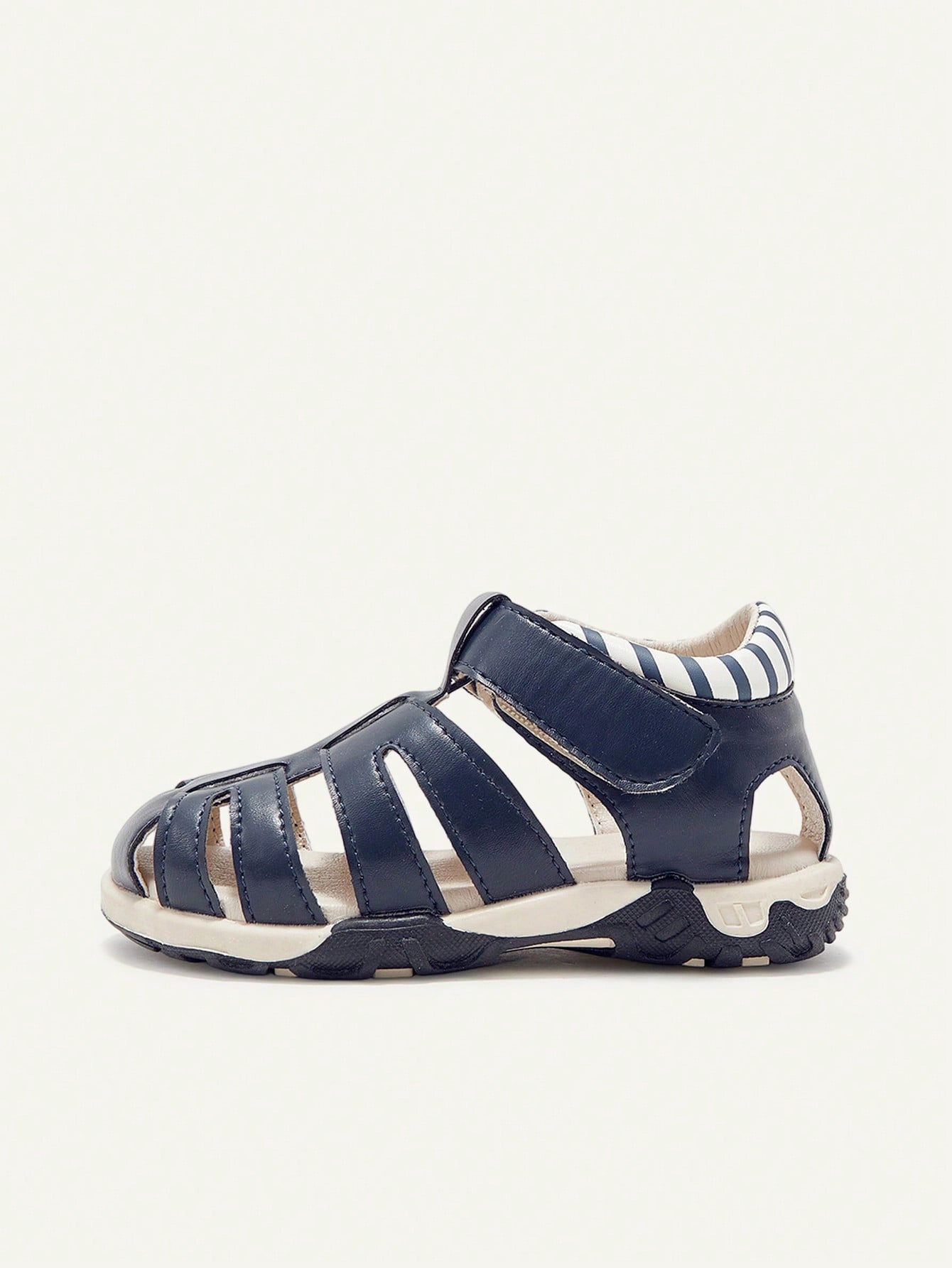 Cozy Pixies Boys' Colorful Flat Summer Sandals for Outdoor Play dark blue