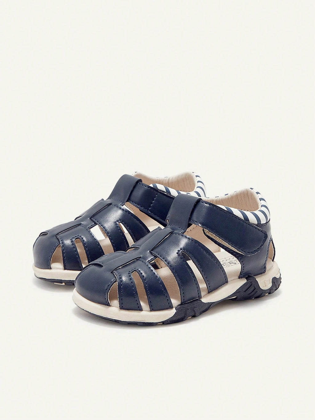 Cozy Pixies Boys' Colorful Flat Summer Sandals for Outdoor Play dark blue